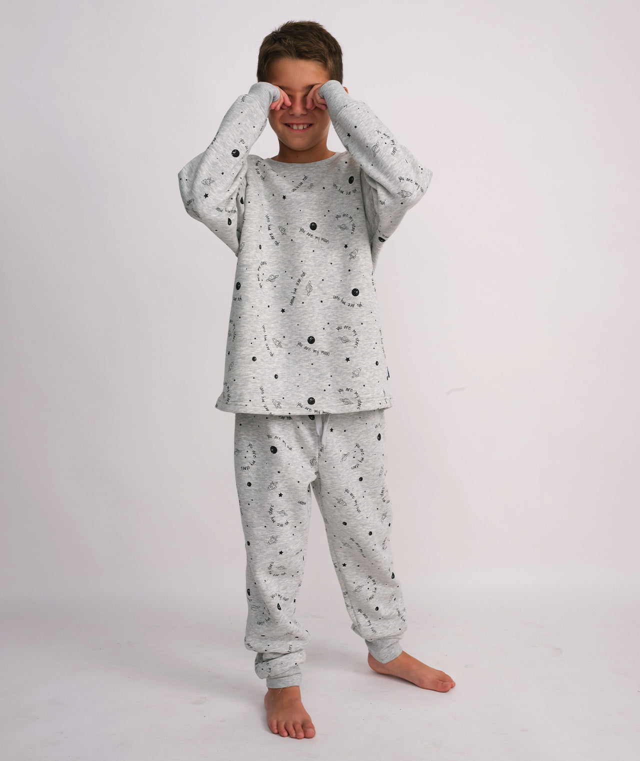 סט פיג'מה פוטר בנים Space