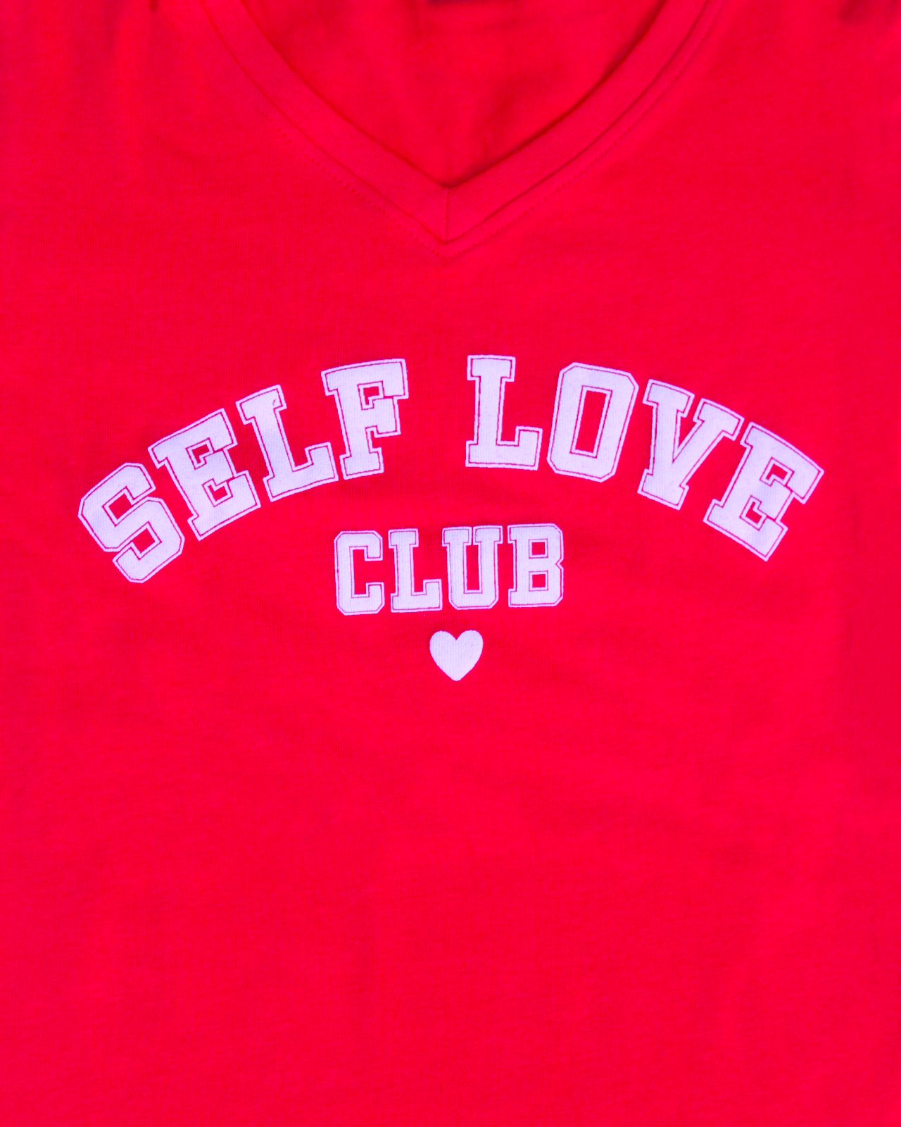 טי לייקרה מודפס Self Love