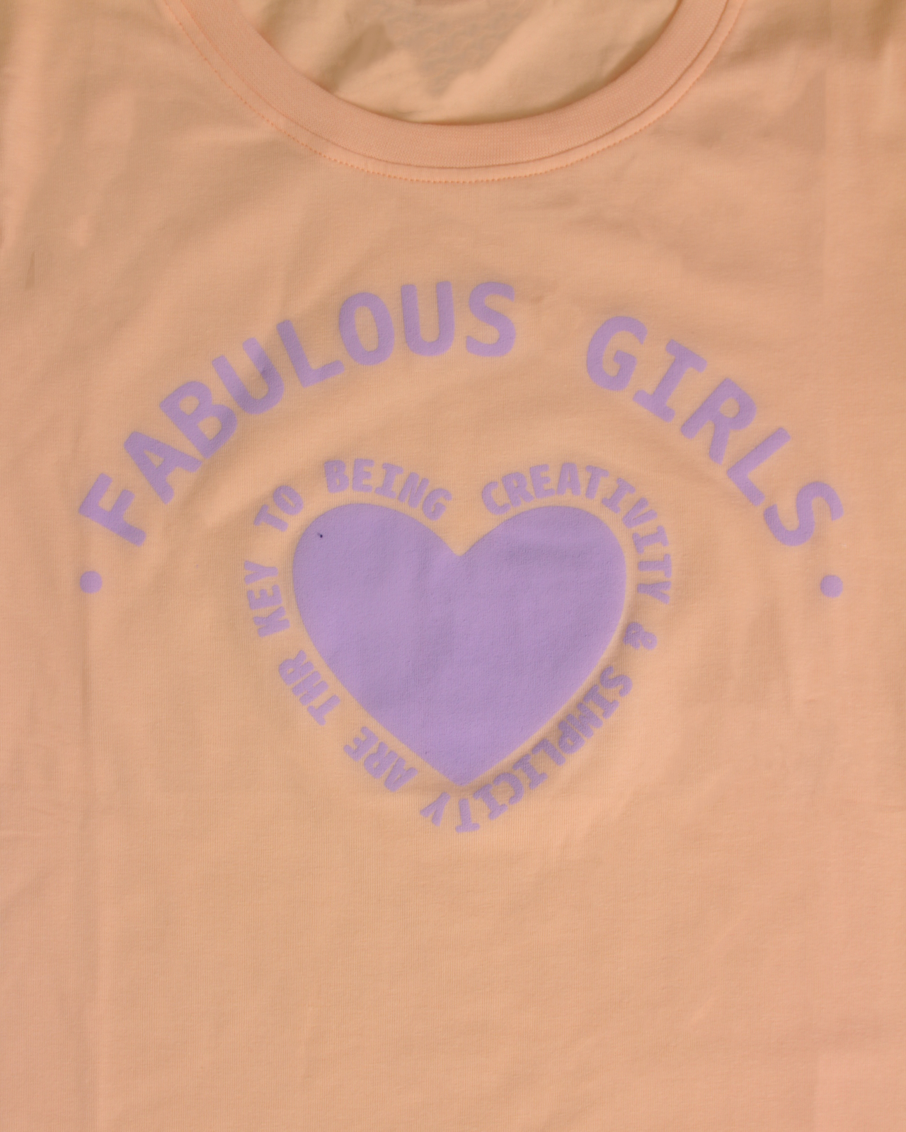 טי לייקרה מודפס Fabulous