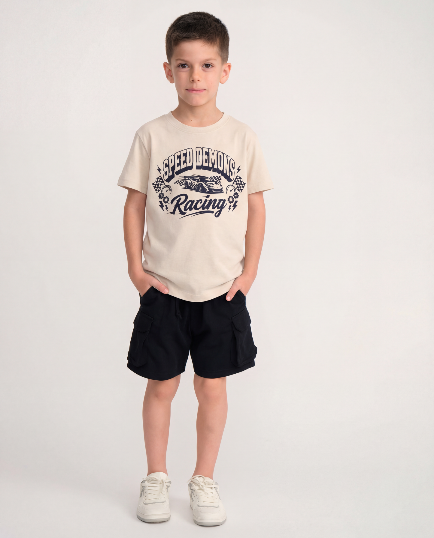 טי מודפס ניקי speed demons