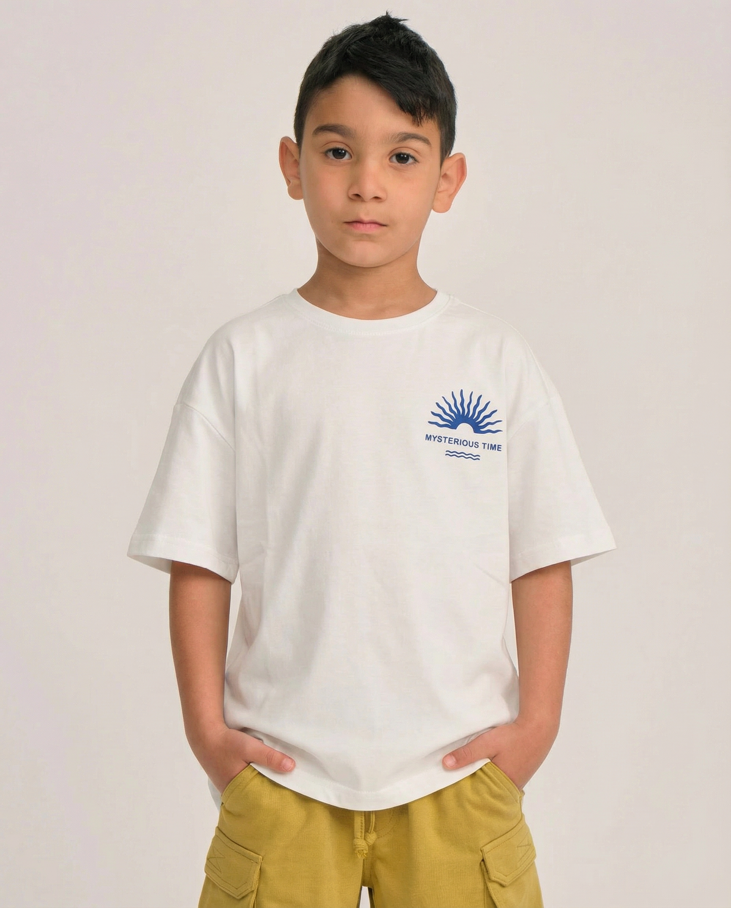 טי מודפס ניקי mysterious time