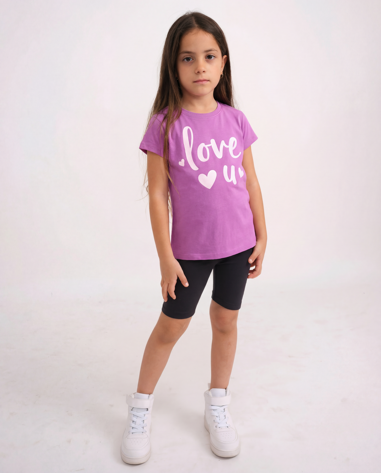 טי לייקרה מודפס ניקי love u