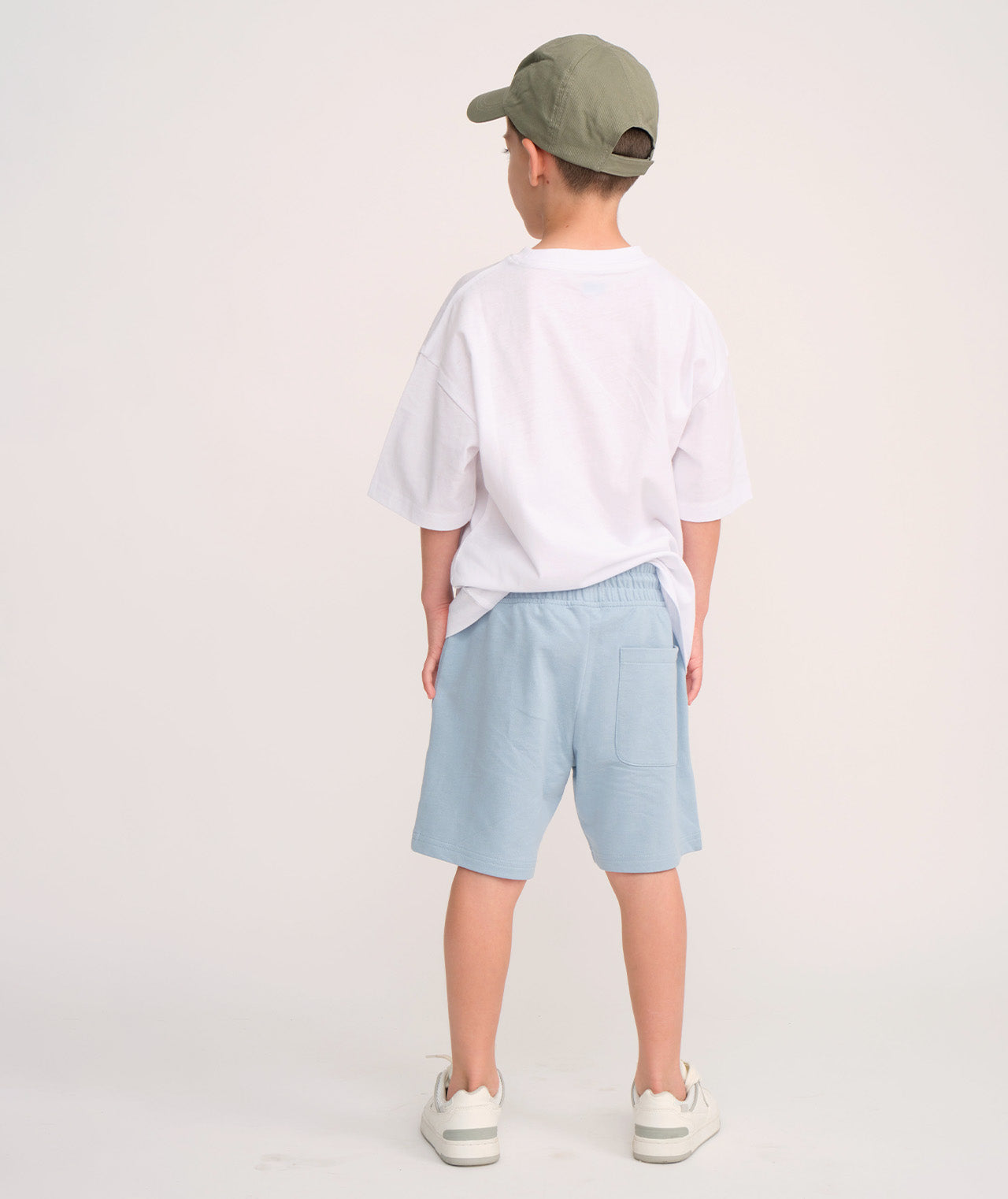 טי שירט עם דפוס תמונה SKATE OVER SIZE FIT