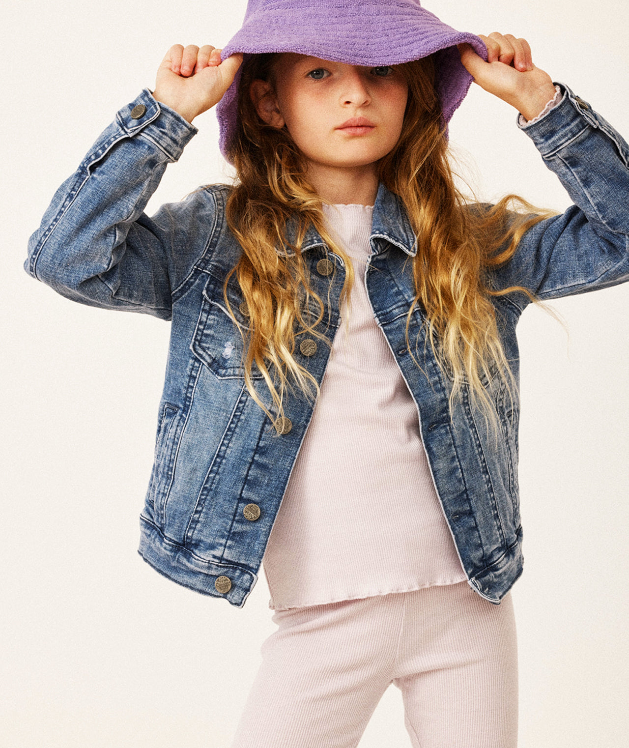 ג'קט ג'ינס בנות