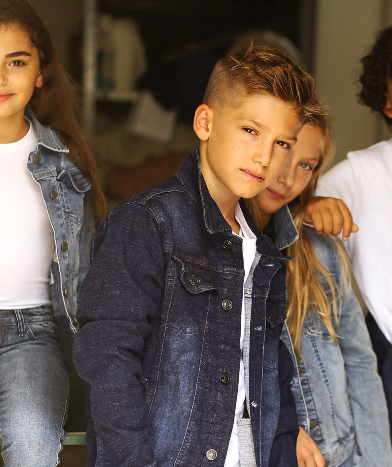 ג'קט ג'ינס בנים