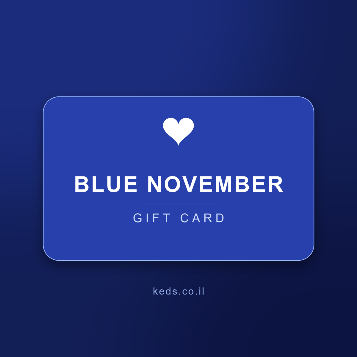 BLUE NOVEMBER GIft Card 💙