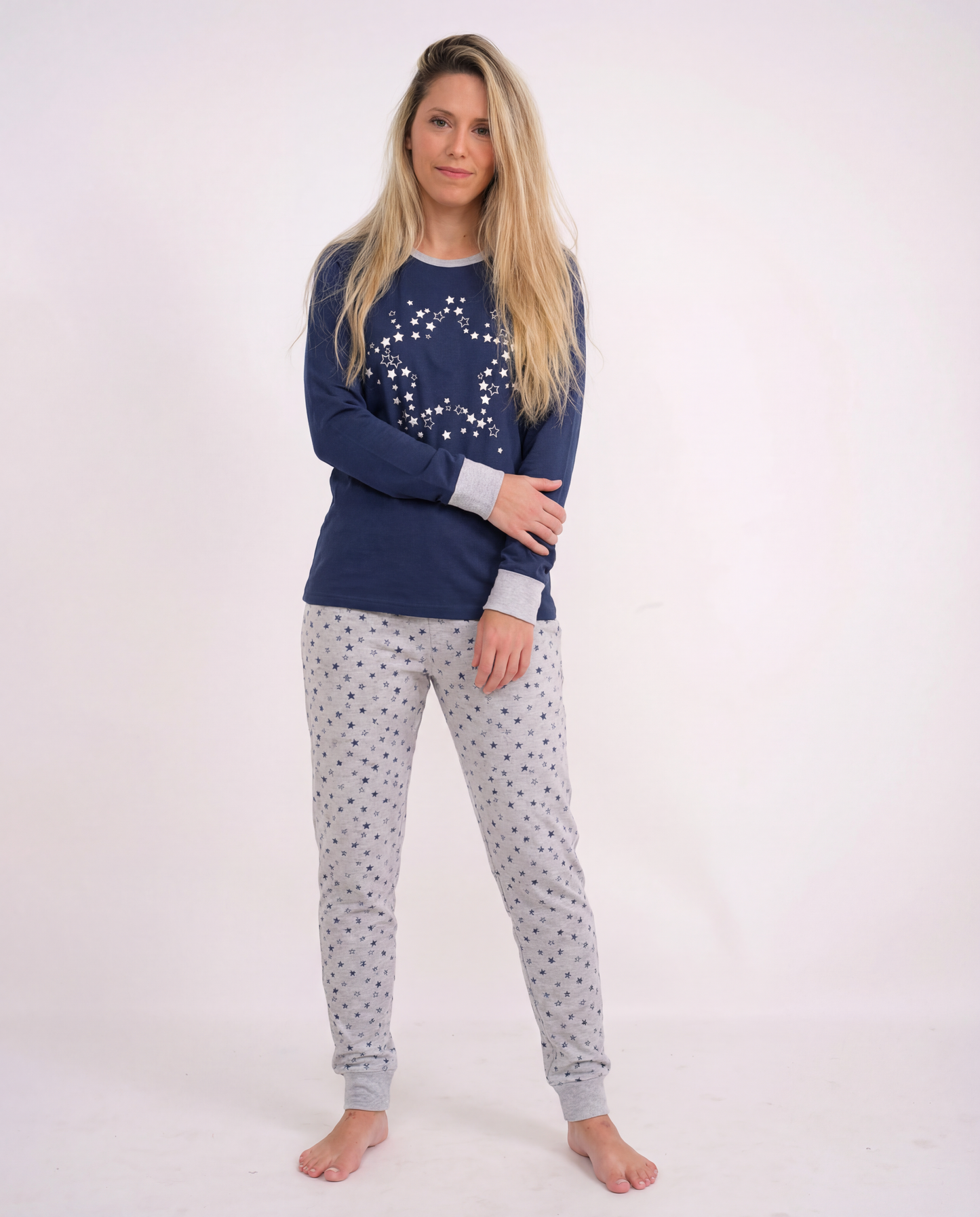 פיג'מה נשים אינטרלוק Stars