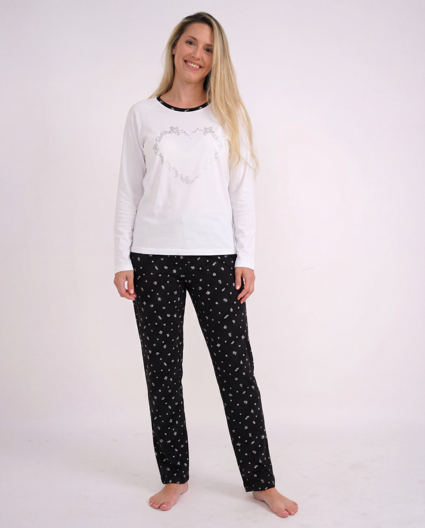 פיג'מה נשים אינטרלוק Heart