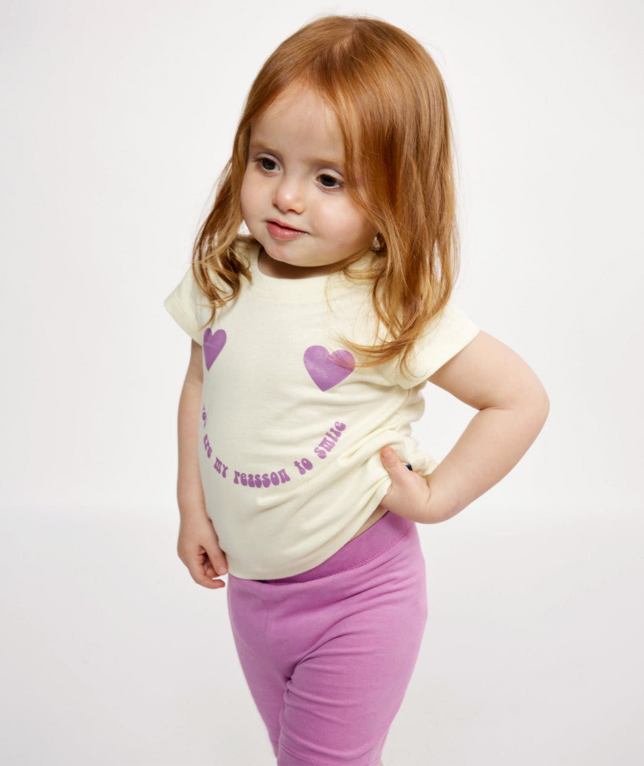 חליפת בייבי בנות Smile