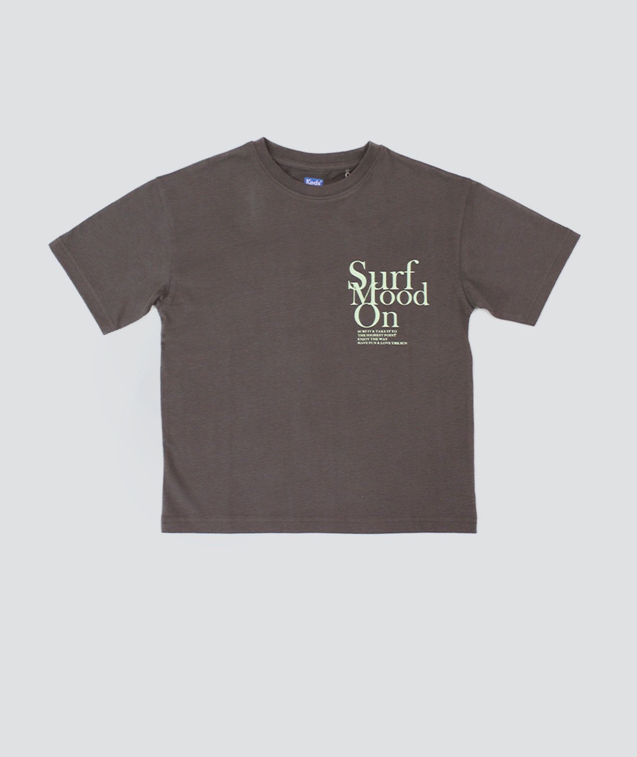 עם דפוס SKATE FIT חולצת טי