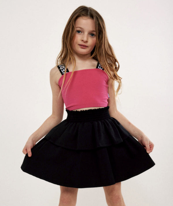 טופ כתפיות גומי