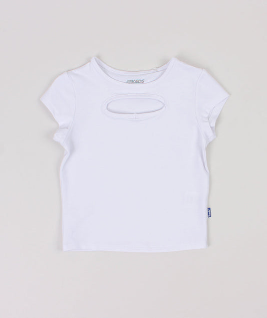 חולצת לייקרה פתח מעוגל