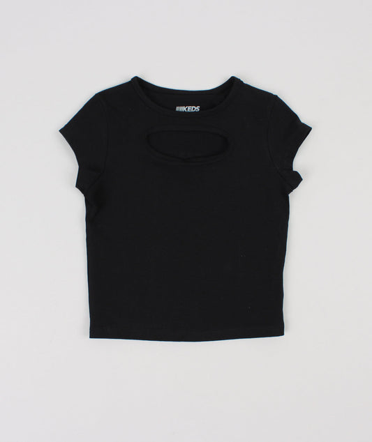 חולצת לייקרה פתח מעוגל