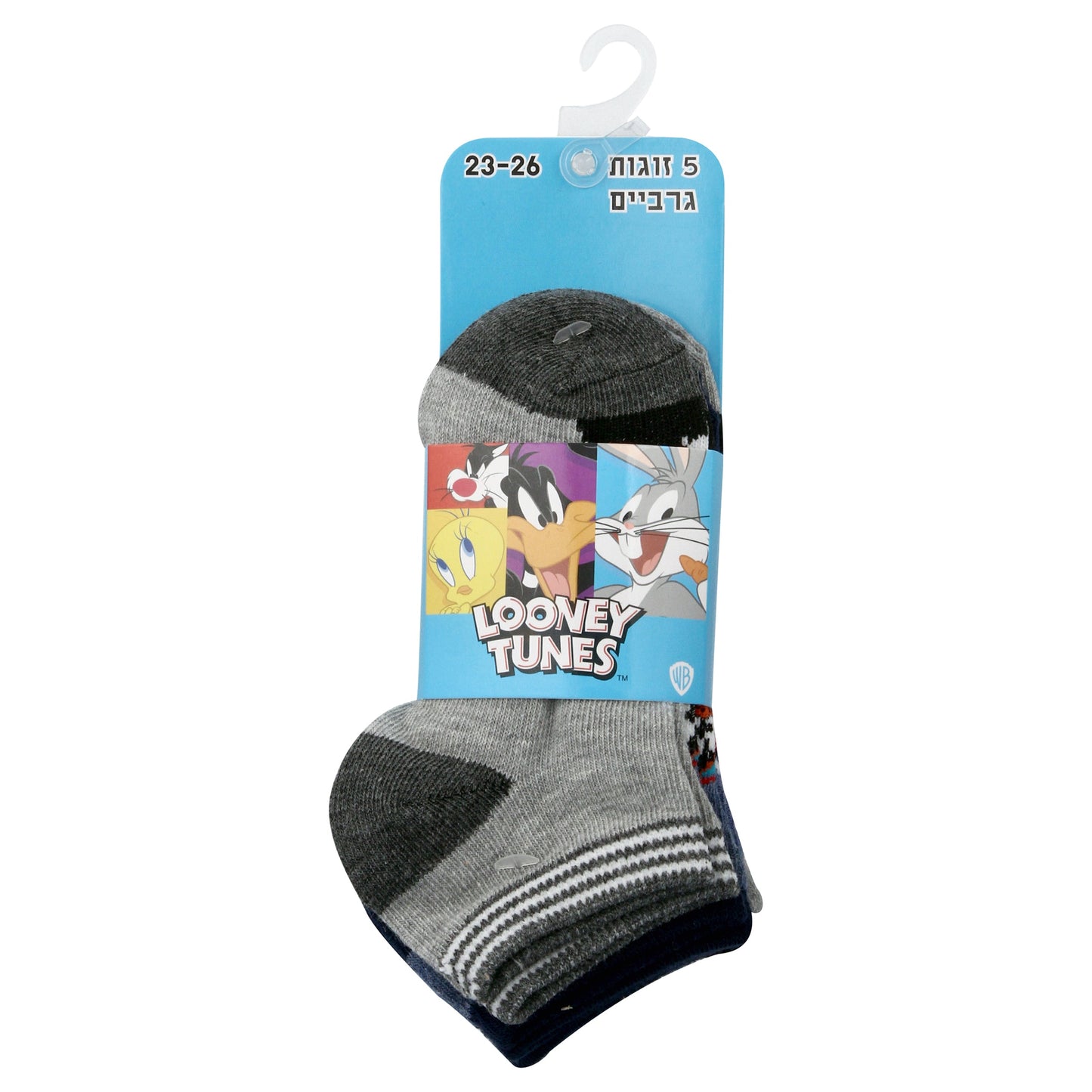 קרסוליות ילדים לוני טונס 5 יח'