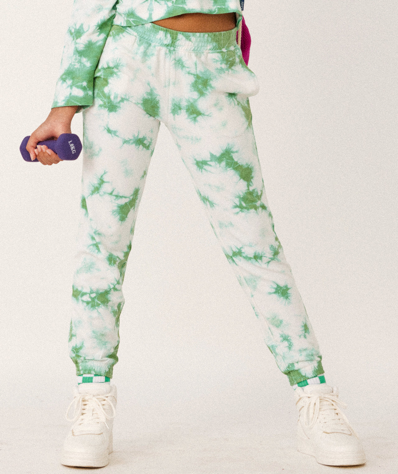 מכנסי פרנץ' טרי Tie Dye