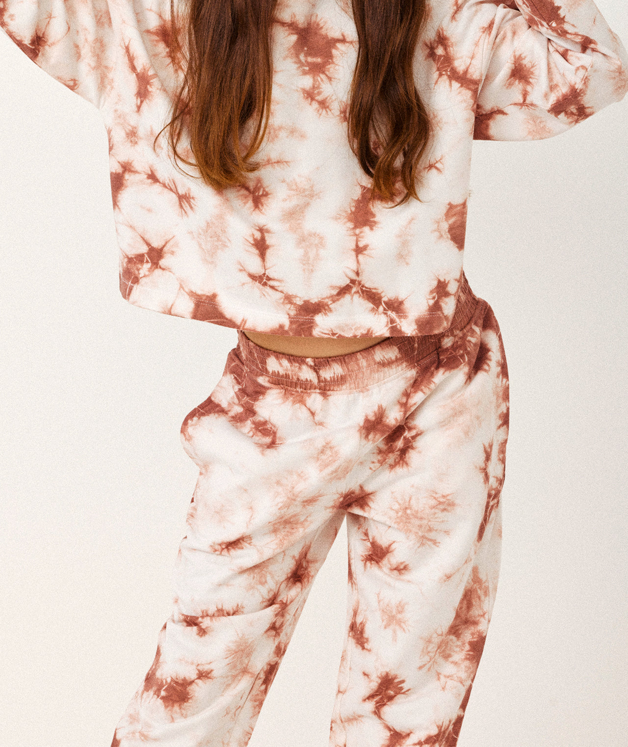 מכנסי פרנץ' טרי Tie Dye