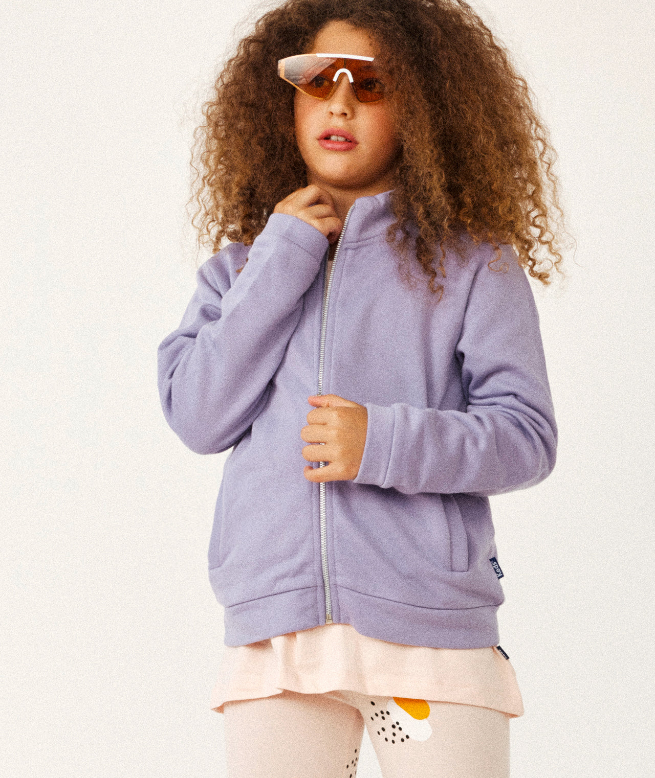 עליונית פוטר Circle Zip