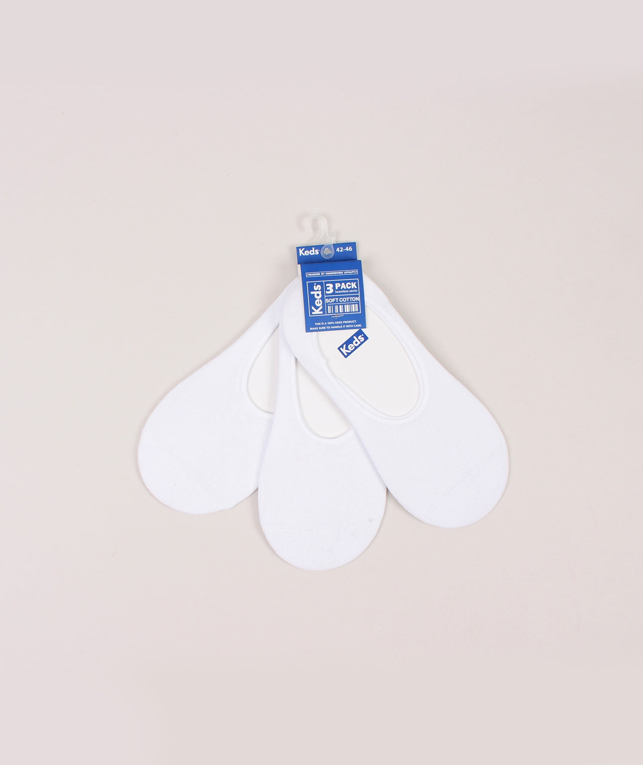 עקביות כף רגל ללא תפר 42-46 3 יח'