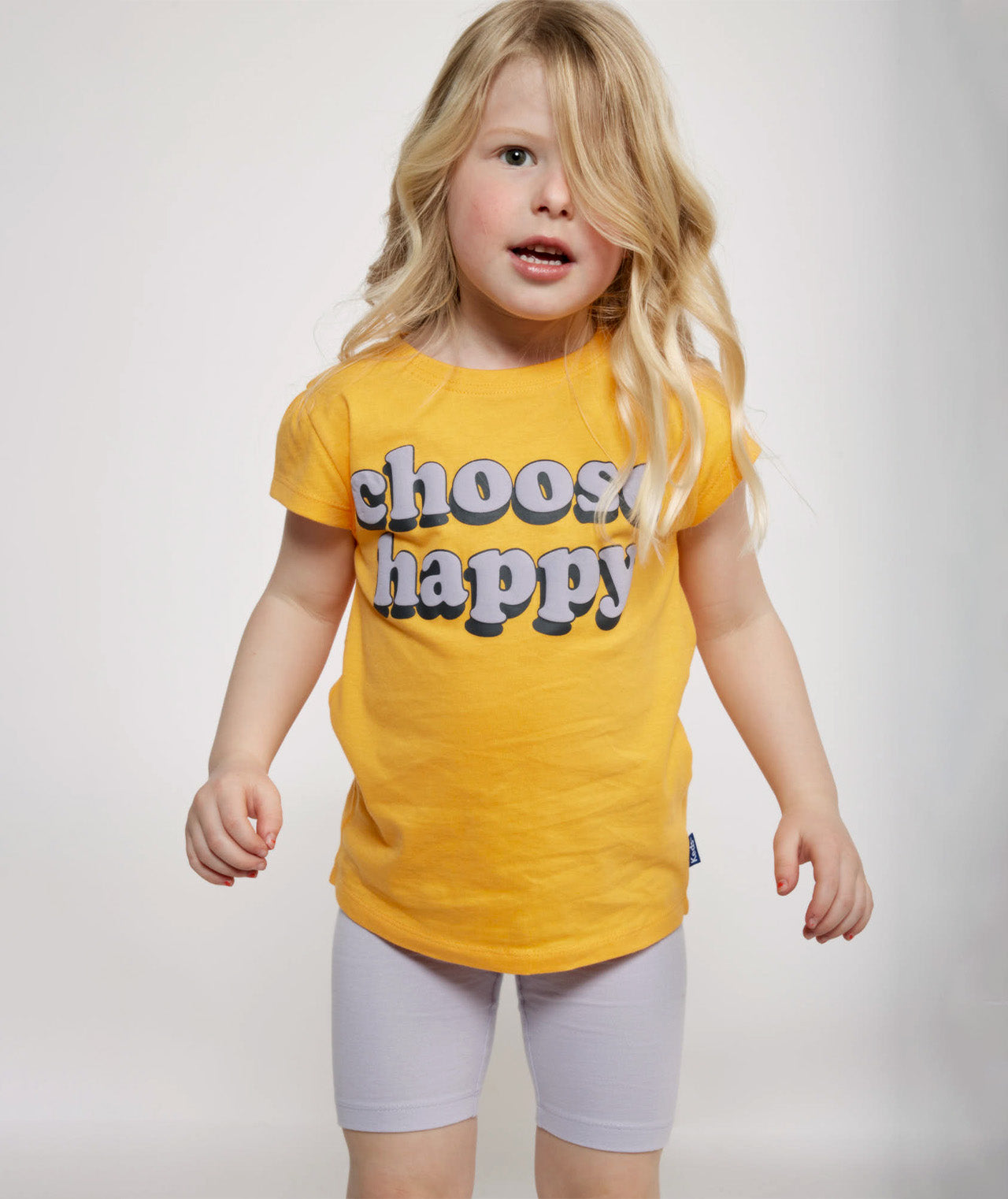חליפת גן בנות Choose Happy