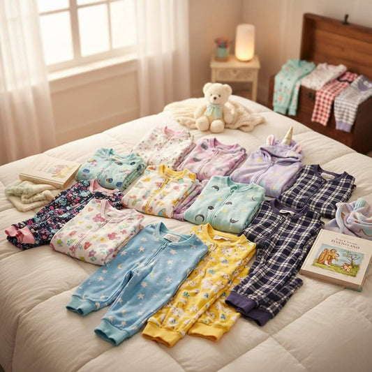 פיג׳מות לילדות בעיצובים שמחים ונעימים לכל עונות השנה