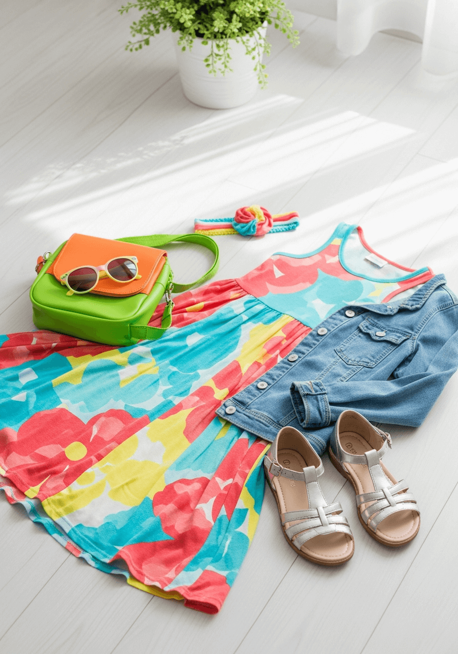 בחירת לוק מושלם ליום צבעוני במיוחד לילדה