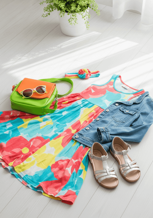 בחירת לוק מושלם ליום צבעוני במיוחד לילדה