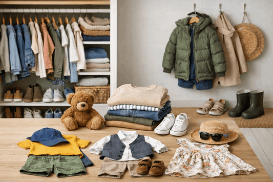 איך לבנות מלתחה שימושית לילדים