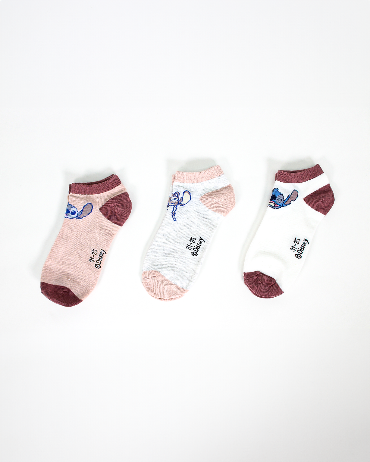 קרסוליות נערות סטיץ 3 יח'