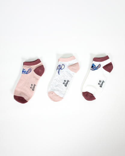 קרסוליות נערות סטיץ 3 יח'