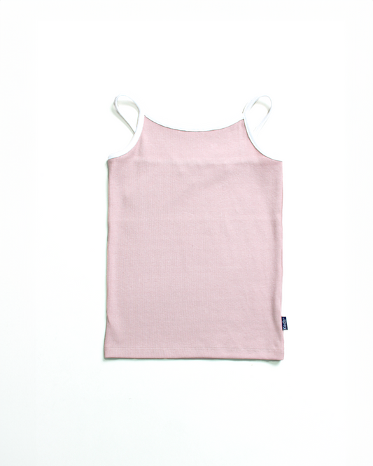 גופיית ריב-לייקרה כתפייה דקה