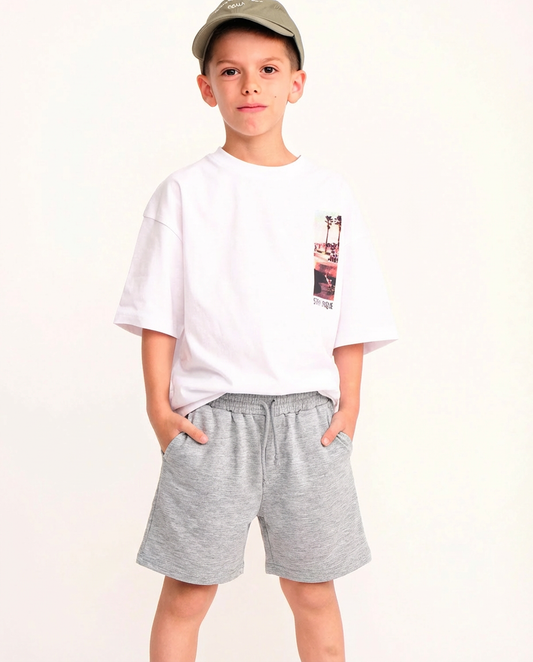 מכנסי פרנץ טרי קצרים בנים