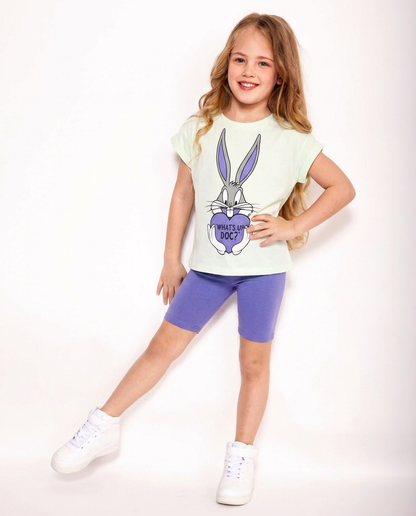 חליפת גן בנות לוני טונס