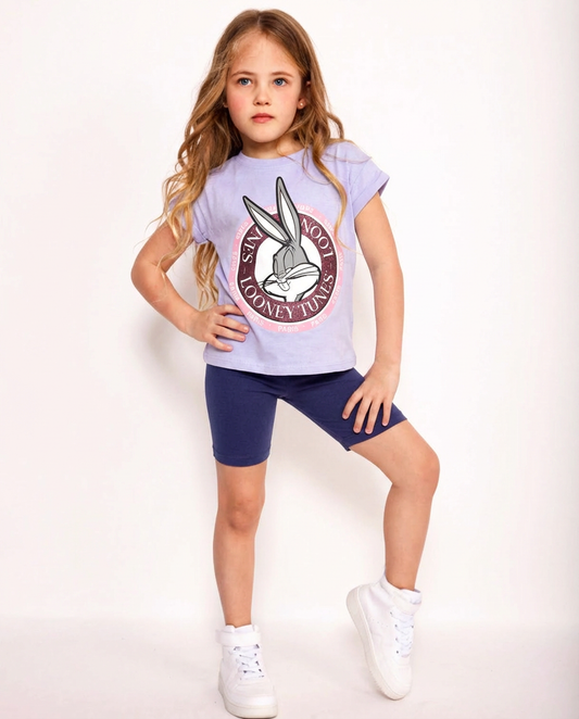 חליפת גן בנות לוני טונס