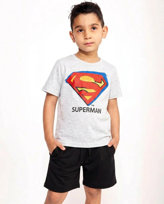 חליפת גן בנים סופרמן