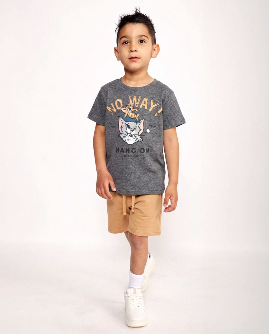 חליפת גן בנים טום וג'רי