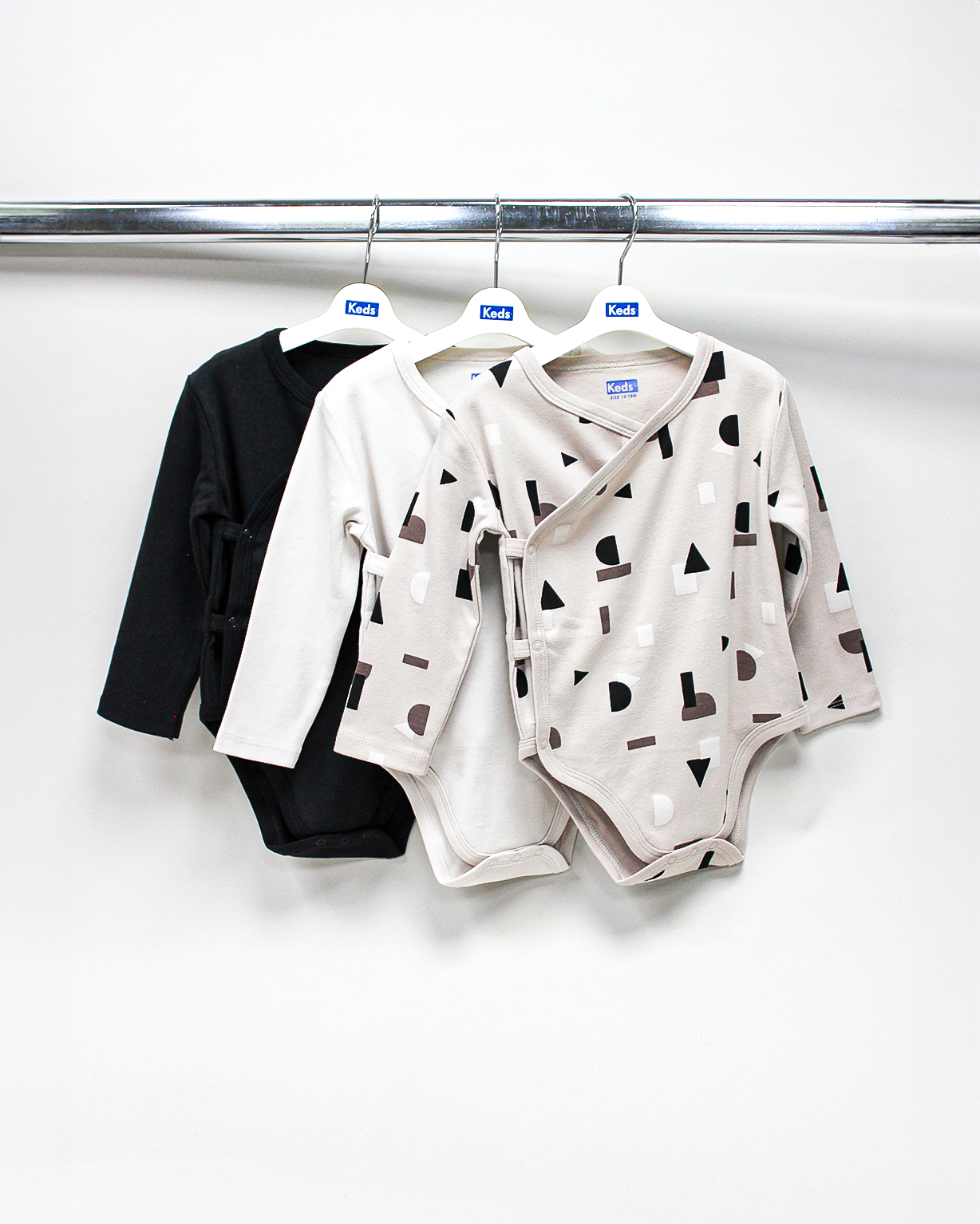 מארז שלישיית בגדי גוף בייבי