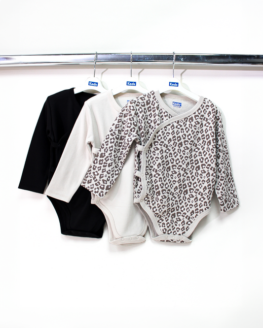 מארז שלישיית בגדי גוף בייבי