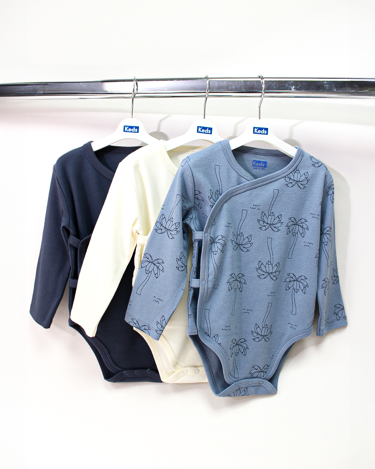 מארז שלישיית בגדי גוף בייבי