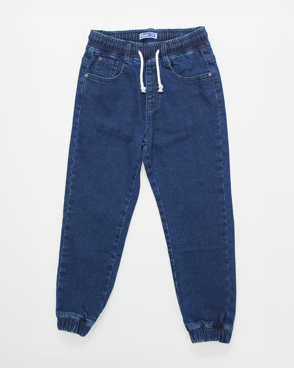 מכנסי ג'ינס חגורה גומי