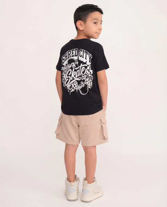 טי מודפס ניקי shred city