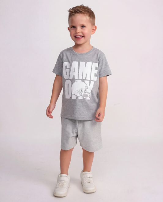 טי מודפס וי game day