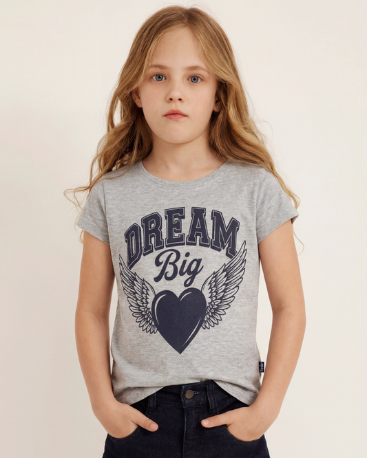 טי מודפס ניקי dream big