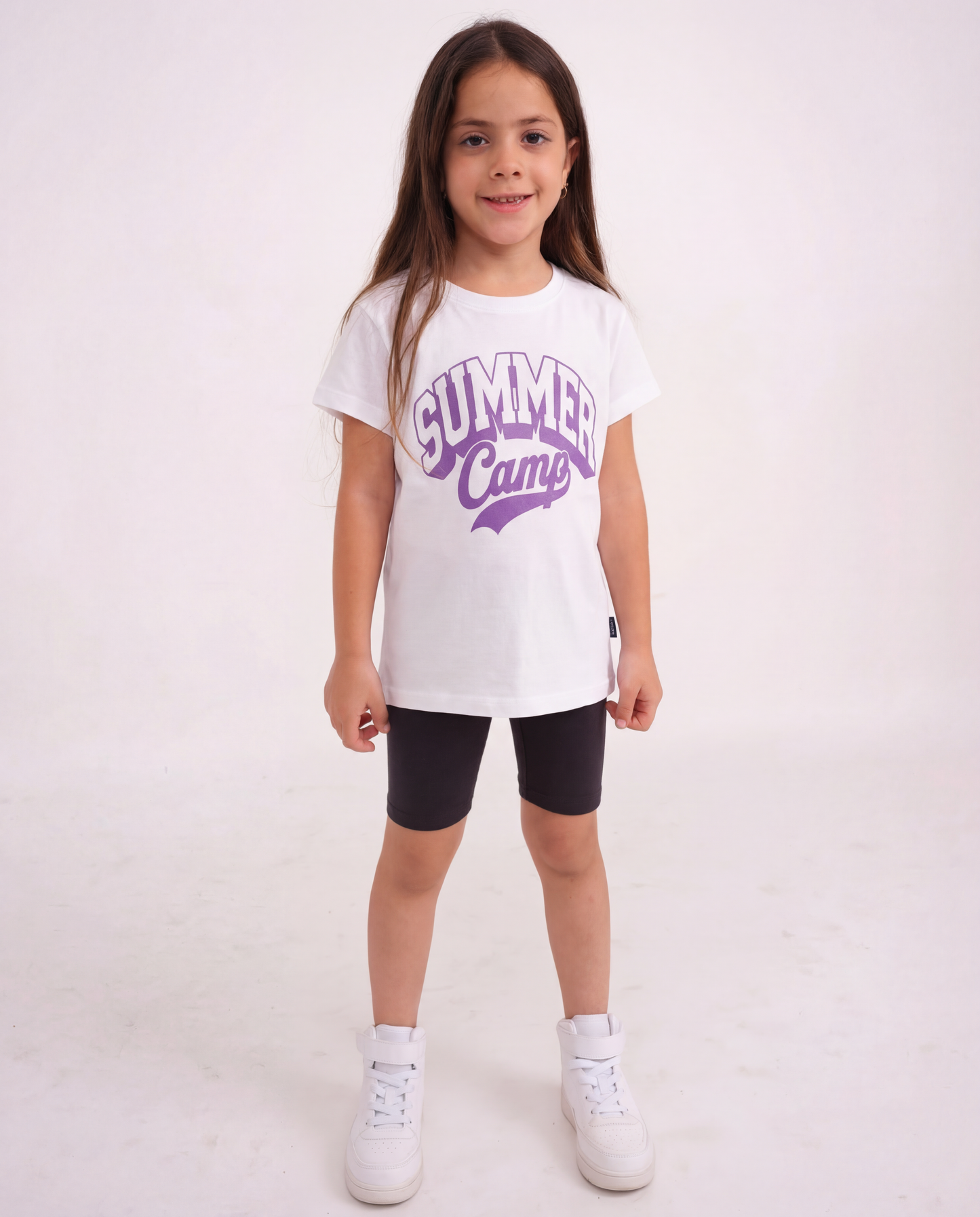 טי לייקרה מודפס ניקי summer camp