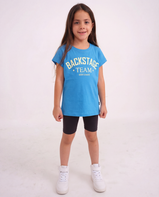 טי לייקרה מודפס ניקי backstage