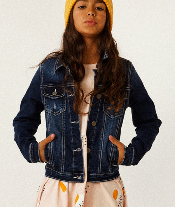 ג'קט ג'ינס בנות