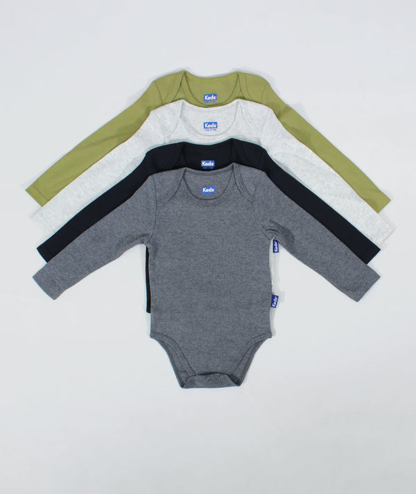 מארז 4 בגדי גוף לתינוק