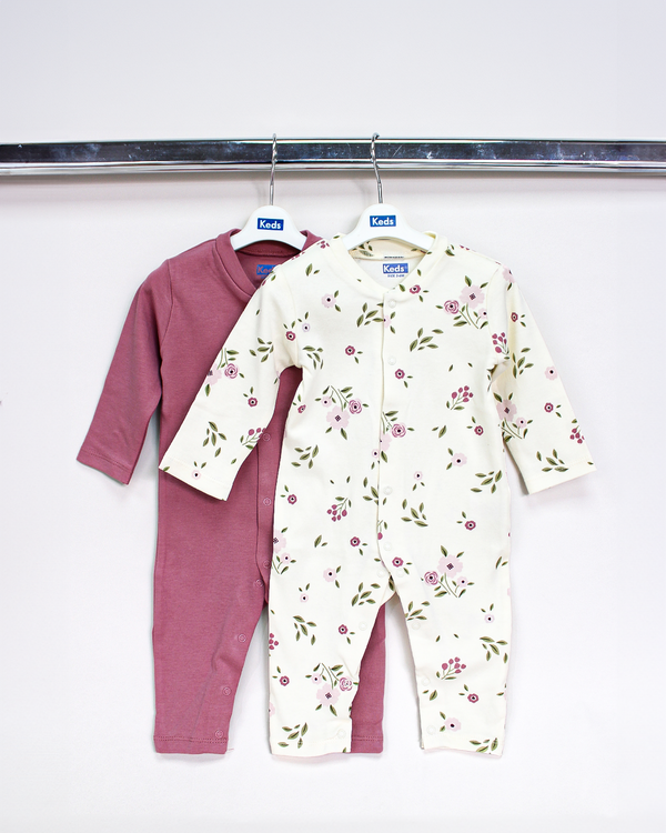 מארז זוג אוברולים בייבי