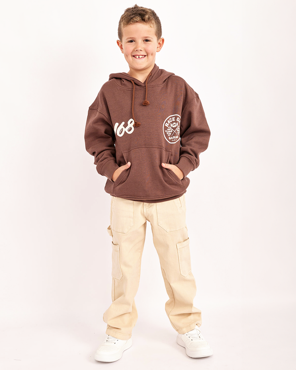 קפוצ'ון קנגרו פוטר עם דפוס