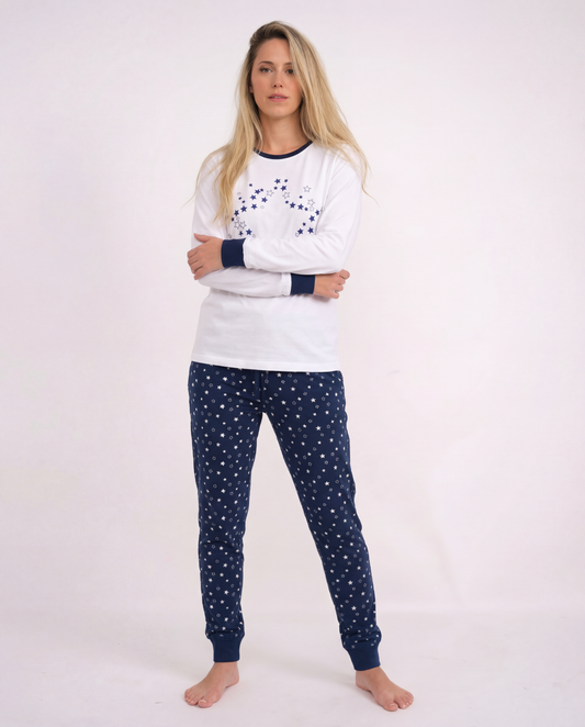 פיג'מה נשים אינטרלוק Stars