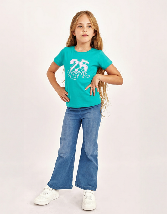 טי לייקרה מודפס